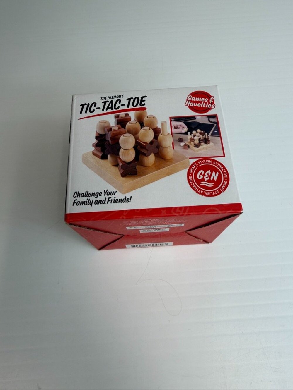 Ultimate Tc Tac Toe Game 3D Wood Piece Play School Night Collect Work Party Ni